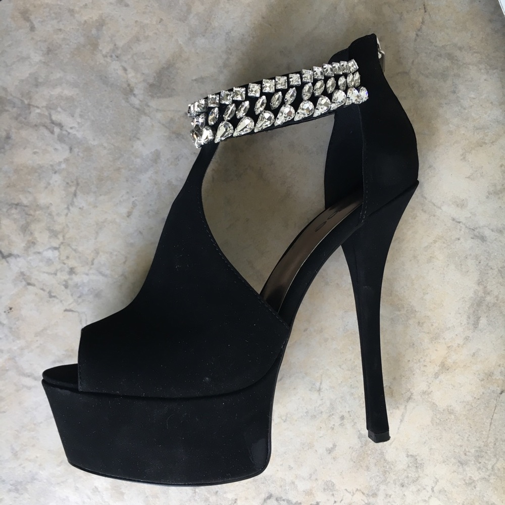Bebe Peep Toe High Stiletto